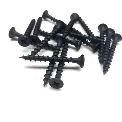 C1022a black phosphated bugle phillips flat head drywall screws