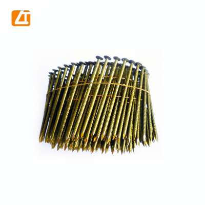 15 DEGREE SCREW/RING/SMOOTH SHANK WIRE COLLATED NAILS/PALLET COIL NAILS ON SALE