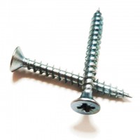 pozi bit chipboard screw yellow zinc plated chipboard screw