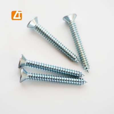 flat countersunk head self-tapping screws window screw zinc plated screws