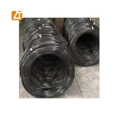 China wire manufacturer oil painted black iron wire