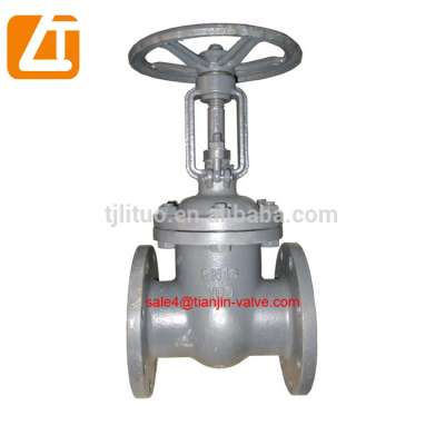 Casting carbon steel Gost standard cast iron knife gate valve with price for oil and gas