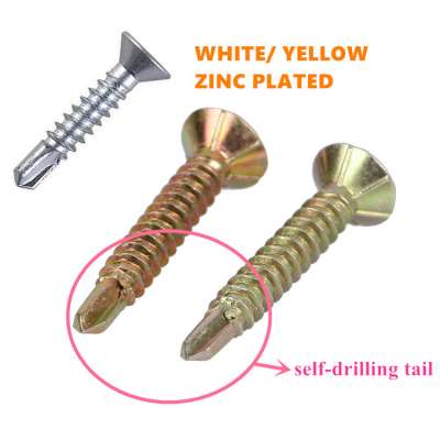 Countersunk head drywall screw