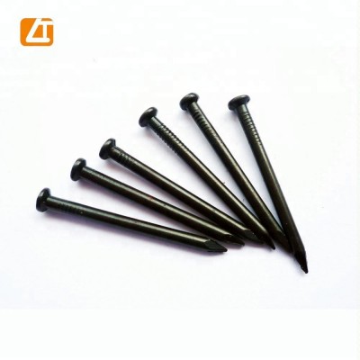 Flute shank galvanized or black concrete steel nails price