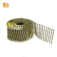 15 degree Pneumatic Nail Galvanized Pallet coil nails for nail pneumatic gun