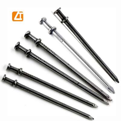 bright duplex nails galvanized double head nail duplex nail