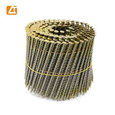 Hot Dip Galvanized 2-1/4'' x .099 Screw Shank Pallet Coil Nails from Professional Factory