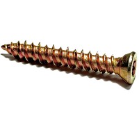 zinc plated concrete screw