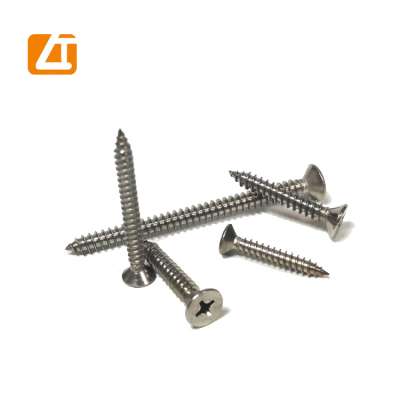 ss self tapping fine thread csk head screw