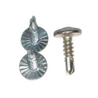 Carbon Steel ZINC PLATED Philips Wafer Head Self Drilling Screw