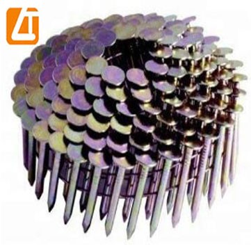 E.G 1 1/4 wire weld coil  roofing nclout cails nails for pallet 114 weld coin nails